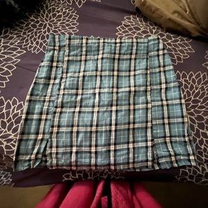 Romwe Plaid Skirt!